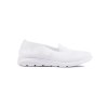 Biele dámske tenisky na nízkej podrážke Shelvt H0032W (Veľkosť 36)