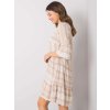 Šaty NJSK D73771M30214B - dostupné vo veľkostiach S, M, Ľ (Farba Béžová)