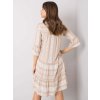Šaty NJSK D73771M30214B - dostupné vo veľkostiach S, M, Ľ (Farba Béžová)
