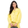 Dámska Bunda farba Žltá kód IT-KR-FL10071.09P (Farba Žltá, Veľkosť ONE SIZE)