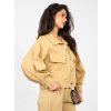 Dámska Bunda farba Hnedá camel kód IT-KR-FL10071.50 (Farba Hnedá camel, Veľkosť ONE SIZE)