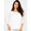 Dámska blúzka formálny štýl biela IT-BZ-18868.81 (Farba Biela, Veľkosť ONE SIZE)