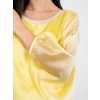 Dámska blúzka formálny štýl žltá IT-BZ-18868.81 (Farba Žltá, Veľkosť ONE SIZE)