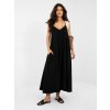 Dámske čierne šaty letne kód produktu RV-SK-A1088.29 (Farba Čierna, Veľkosť S/M)