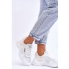 Dámská látková športové obuv memory foam system big star ll274a064 bílá / LL274A064 BIAŁY (Veľkosť 37)