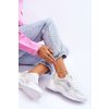 Dámská látková športové obuv memory foam system big star ll274a064 bílá / LL274A064 BIAŁY (Veľkosť 37)