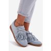 Dámske tenisky so strapcami modré dorivelle / 9052 BLUE (Veľkosť 37)