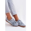 Dámske tenisky so strapcami modré dorivelle / 9052 BLUE (Veľkosť 37)