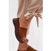 Dámske papuče na platforme camel liorisse / 2826 CAMEL (Veľkosť 39)