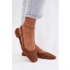 Okenní baleríny z eco semišu camel farivelle / 2828 CAMEL (Veľkosť 36)