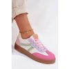 nízke Dámske tenisky multikolor denelisse / C-823 FUCHSIA (Veľkosť 36)