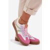 nízke Dámske tenisky multikolor denelisse / C-823 FUCHSIA (Veľkosť 36)