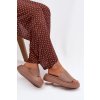 Dámske papuče na platforme tmavo béžove tanelisse / 78-187 KHAKI (Veľkosť 36)