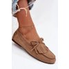 Dámske mokasíny so strapcami svetlo hnedé janelisse / QQ-274 MOCHA (Veľkosť 36)