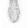 Dámske baleríny sivé kód 9110 - GM 9110-3 SILVER 38 - GM (Veľkosť 38)