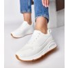 Dámske topánky tenisky biele kód 8928 - GM 8928 WHITE 38 - GM (Veľkosť 38)
