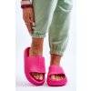 Módní Penové papuče na robustní platforme fuchsia linnea / SD5171-9 FUCHSIA (Veľkosť 40)