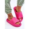 Módní Penové papuče na robustní platforme fuchsia linnea / SD5171-9 FUCHSIA (Veľkosť 40)