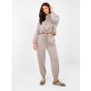 Dámske Komplet farba Tmavo-béžová kód IT-KMPL-10020.67 (Farba Tmavo-béžová, Veľkosť ONE SIZE)