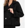 Dámska Bunda farba Čierna kód IT-KR-97335.02 (Farba Čierna, Veľkosť ONE SIZE)