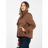 Dámska Bunda farba Hnedá kód IT-KR-97335.04 (Farba Hnedá, Veľkosť ONE SIZE)