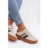 Dámske tenisky na platforme béžove janivelle / 25SP26-9086 BEIGE/MUL (Veľkosť 36)