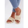 Klasické Dámske béžove papuče juniria / 22SD11-2520 BEIGE (Veľkosť 36)