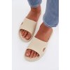 Klasické Dámske béžove papuče juniria / 22SD11-2520 BEIGE (Veľkosť 36)