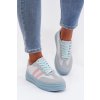 Dámske tenisky na platforme modré galleria / A021 BLUE (Veľkosť 36)