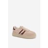 Dámske tenisky na platforme béžove galleria / A021 BEIGE (Veľkosť 36)