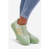Dámske tenisky na platforme zelené galleria / A021 GREEN (Veľkosť 36)
