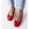 Dámske baleríny červené kód ATM - GM 006 RED 38 - GM (Veľkosť 38)