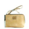 Béžová listová kabelka Monnari z eko koženého materiálu s prídavným ramienkom, kód produktu 3730 J15