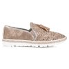 AŽUROVÉ TRAMPKY SLIP ON ESPADRILKY K1715006BE VEĽ.Č. 37 (Veľkosť 42)