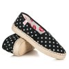Bodkované espadrilky k1620004ne veľ.č. 40 (Veľkosť 42)
