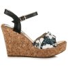 SANDÁLE NA KORKOVOM OPÄTKU l113b veľ.č. 38 (Veľkosť UK5 / EUR 38)
