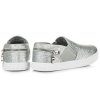 Strieborné tenisky Slip on G-006S