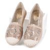 Zlaté espadrilky JN32GO