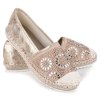 Zlaté espadrilky JN32GO