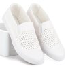 Biele tenisky Slip on TL33W