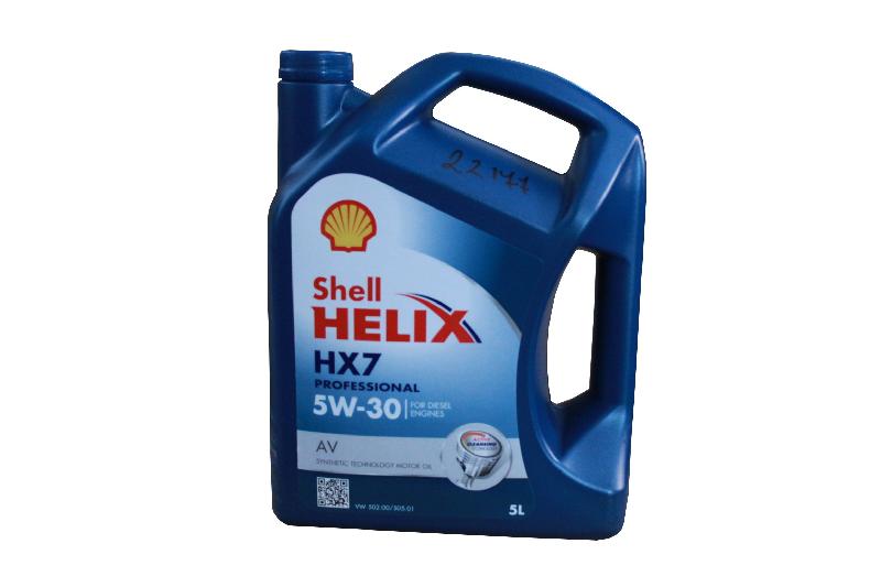 Shell Helix HX7 AV   5L 5W-30W PROFI