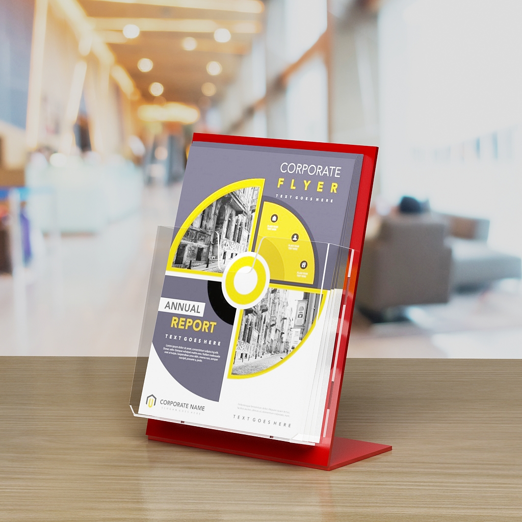 Plexi stojan na brožúry, ako skvelý reklamný nastroj