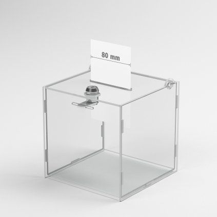 Plexi box 15x15x15 cm