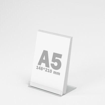 Plexi drziak katalogov formatu