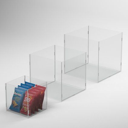 Úložný box z plexiskla