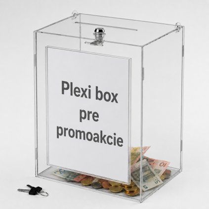 Plexi box pre promoakcie