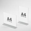 Plexi držiak typu T na letáky formátu A4