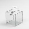 Plexi pokladnička 12x12x12 cm