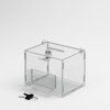 Plexi box 15x12x12 s kapsou na vizitky