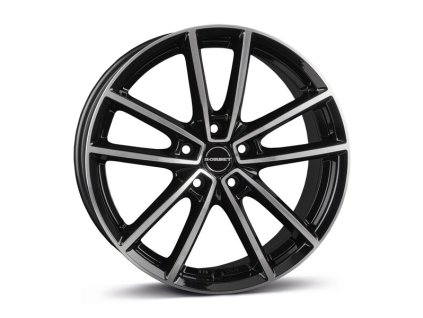 Borbet W black polished glossy